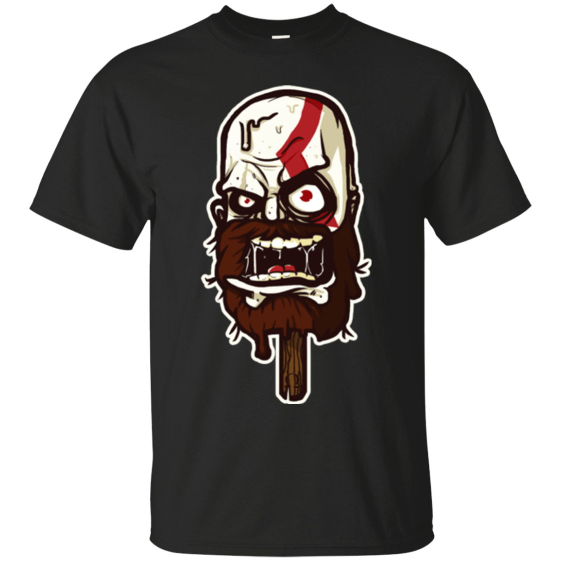 T-Shirts Black / S Greek Ice Cream T-Shirt