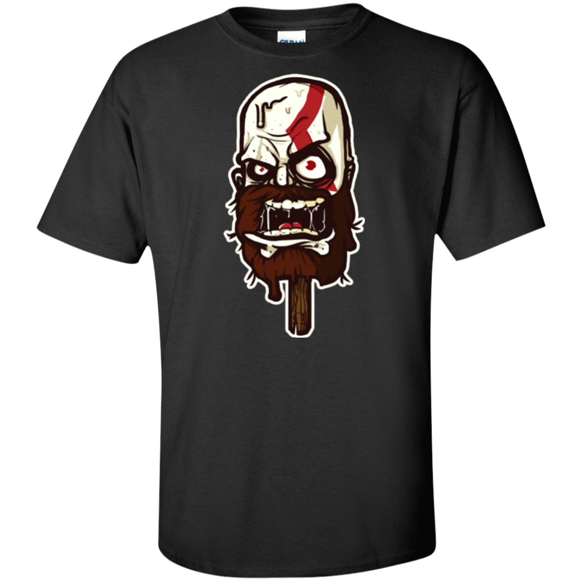 T-Shirts Black / XLT Greek Ice Cream Tall T-Shirt