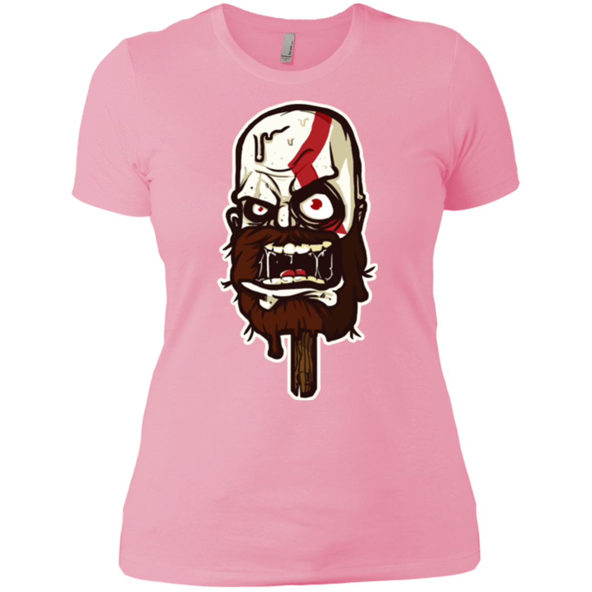 T-Shirts Light Pink / X-Small Greek Ice Cream Women's Premium T-Shirt