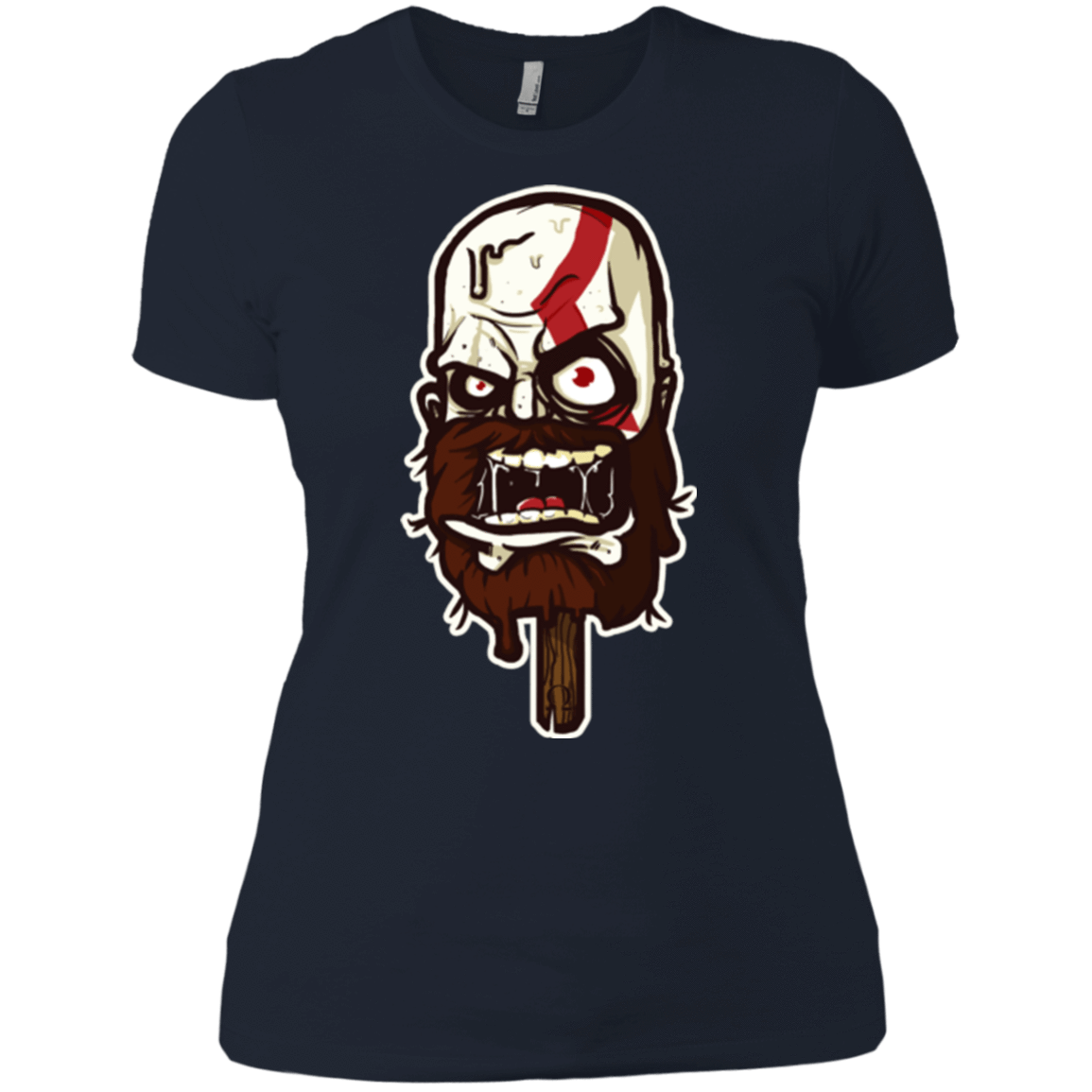 T-Shirts Midnight Navy / X-Small Greek Ice Cream Women's Premium T-Shirt