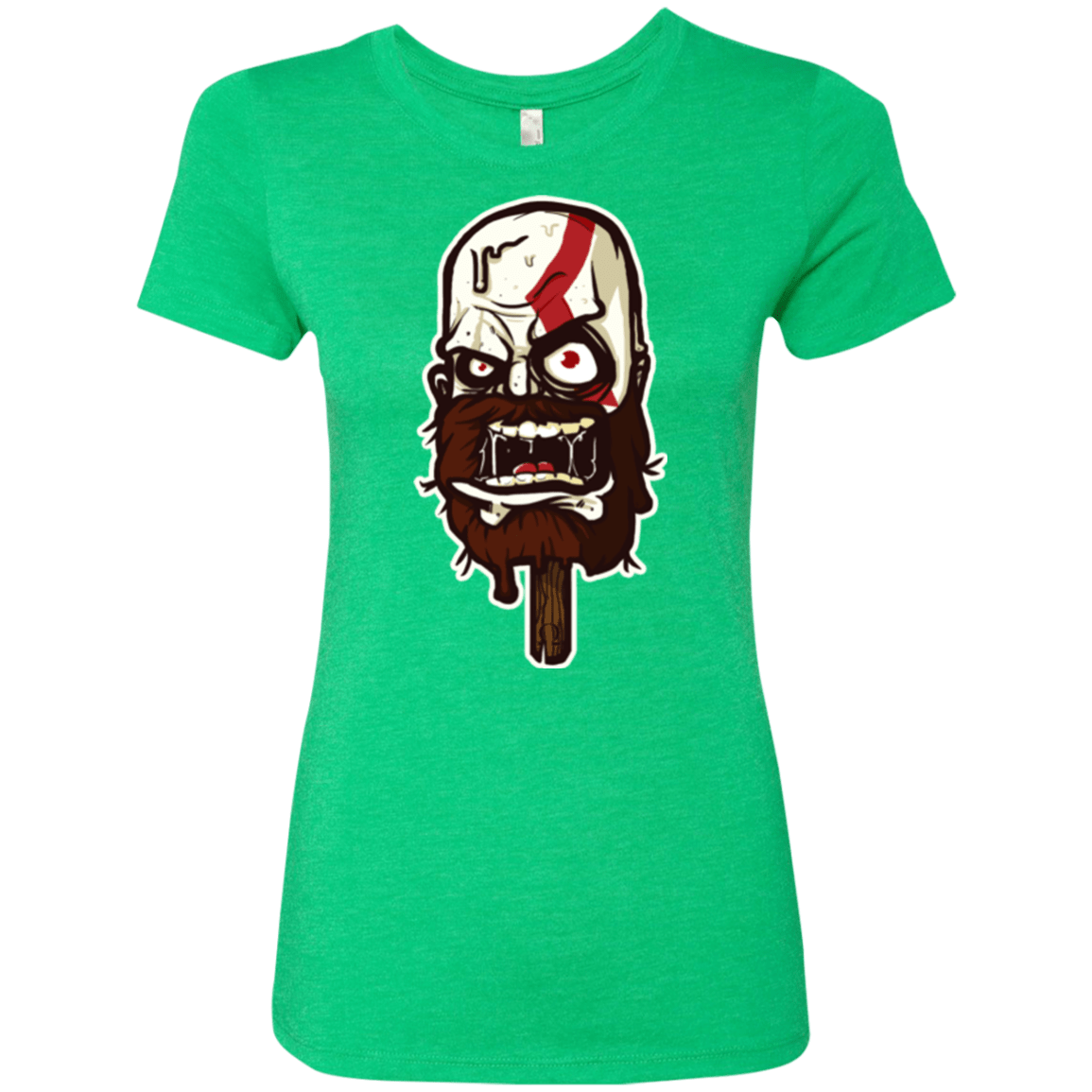 T-Shirts Envy / S Greek Ice Cream Women's Triblend T-Shirt