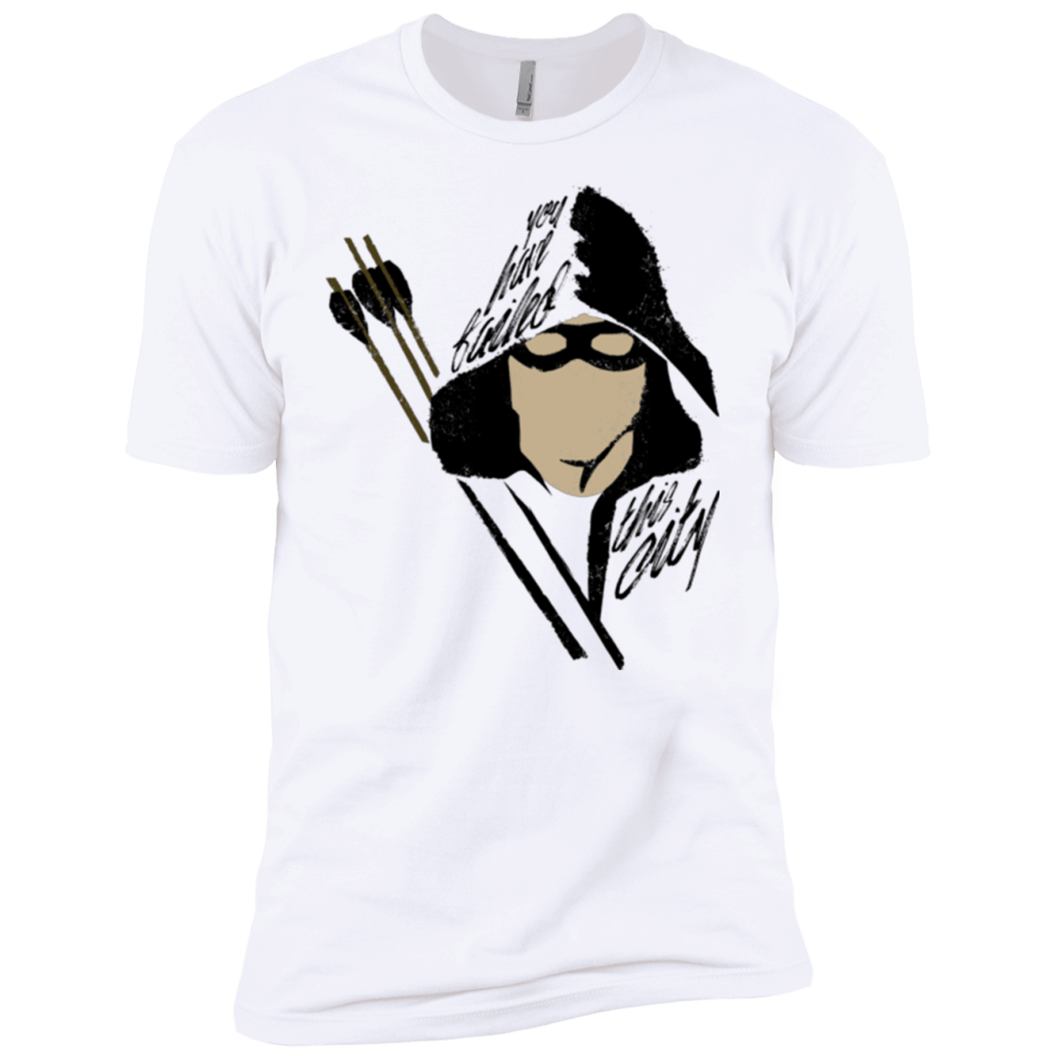 T-Shirts White / YXS Green Archer Boys Premium T-Shirt