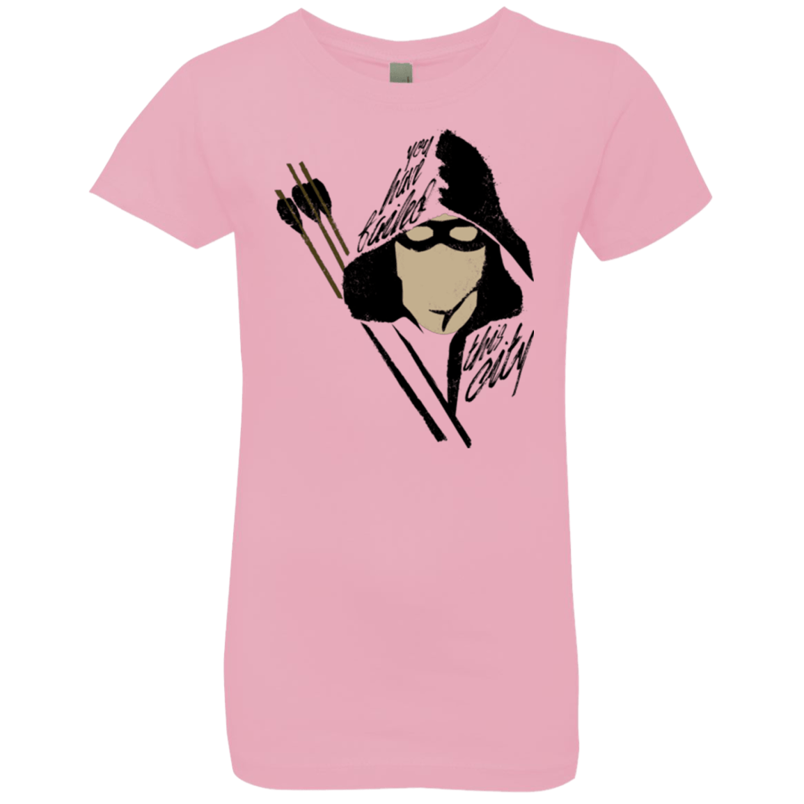T-Shirts Light Pink / YXS Green Archer Girls Premium T-Shirt
