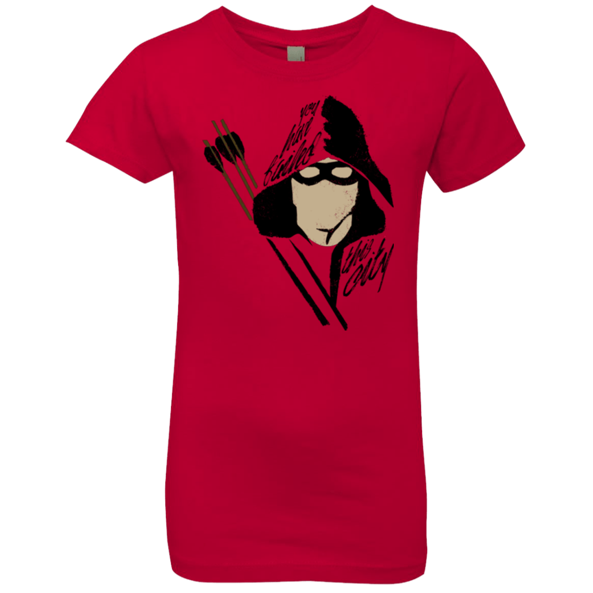 T-Shirts Red / YXS Green Archer Girls Premium T-Shirt