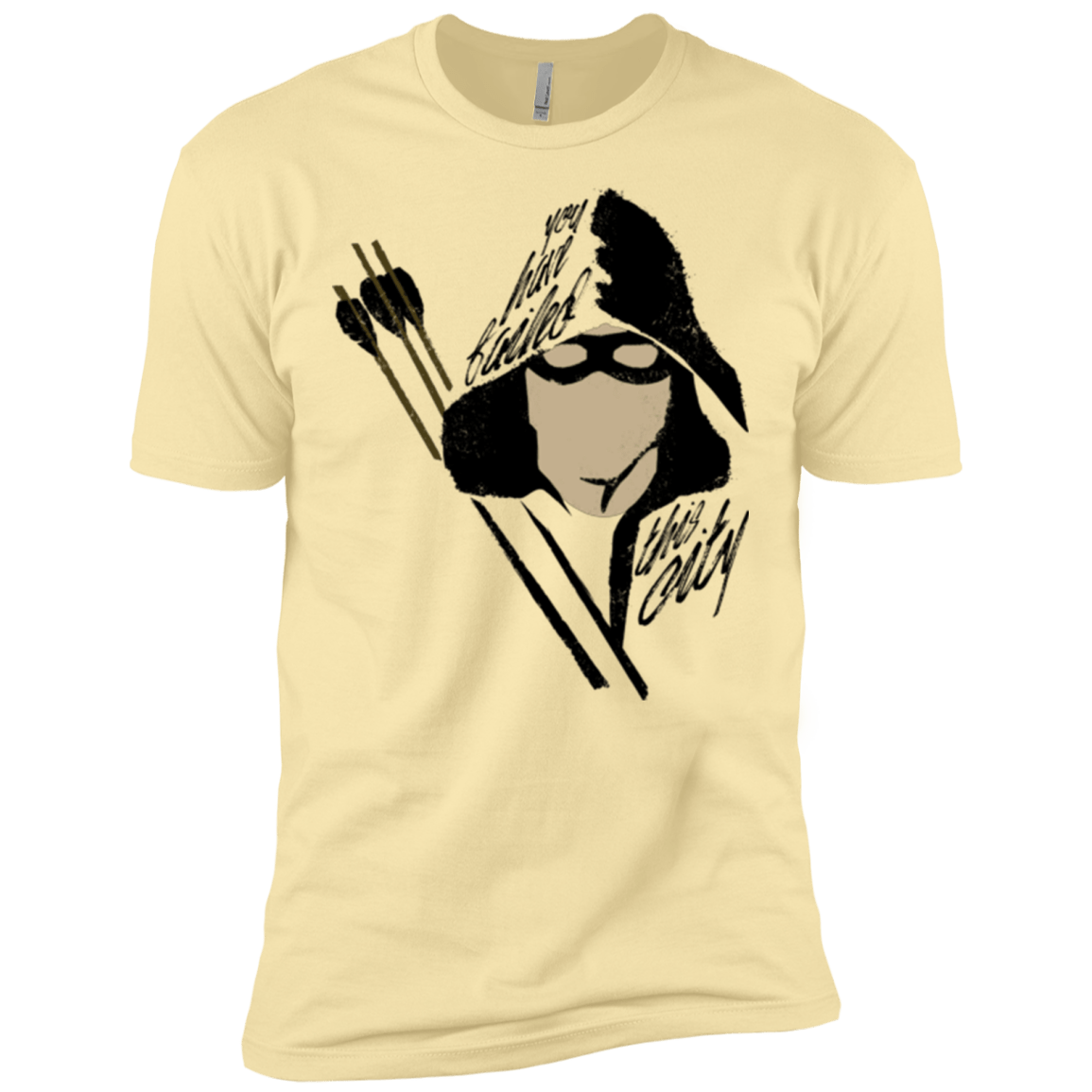 T-Shirts Banana Cream / X-Small Green Archer Men's Premium T-Shirt