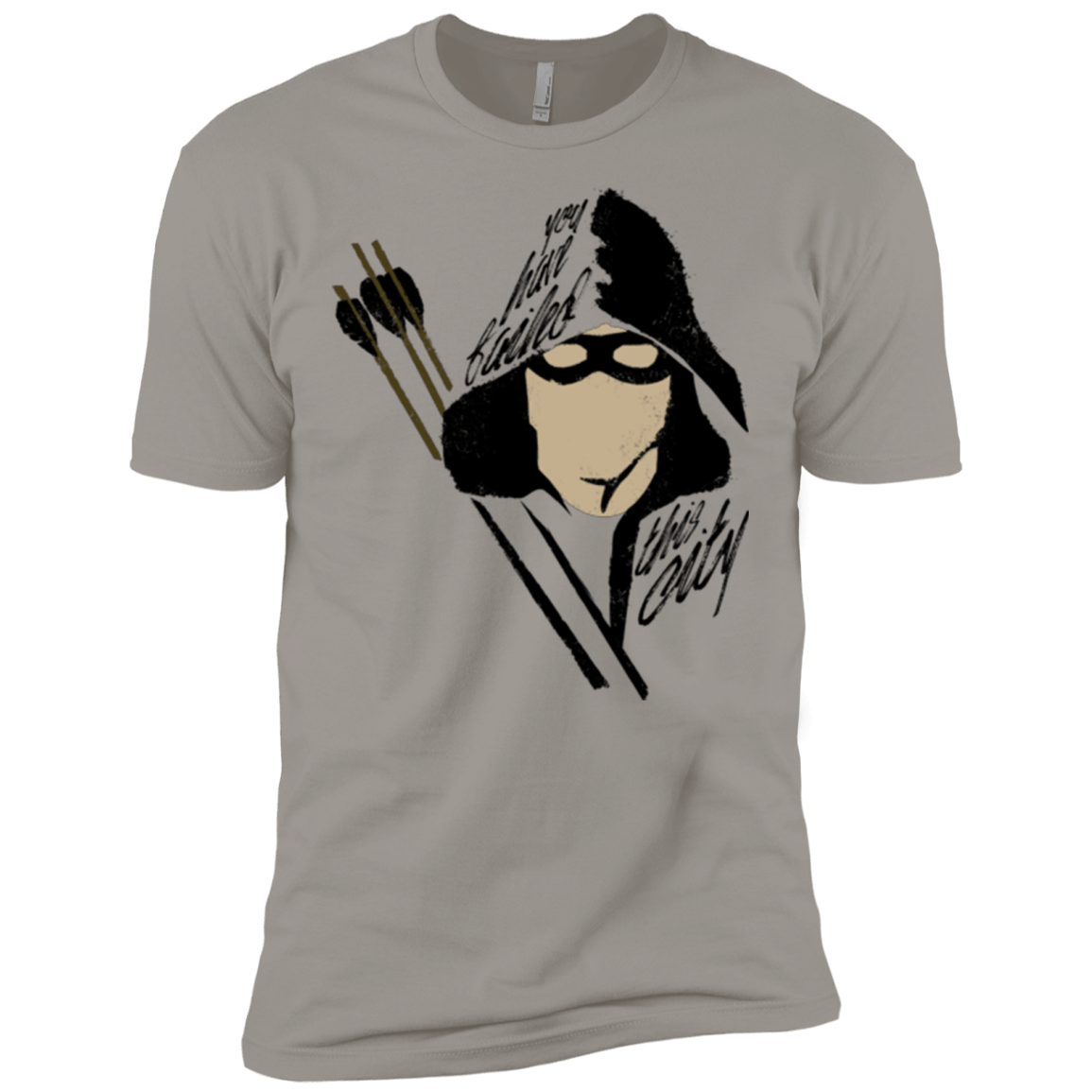 T-Shirts Light Grey / X-Small Green Archer Men's Premium T-Shirt