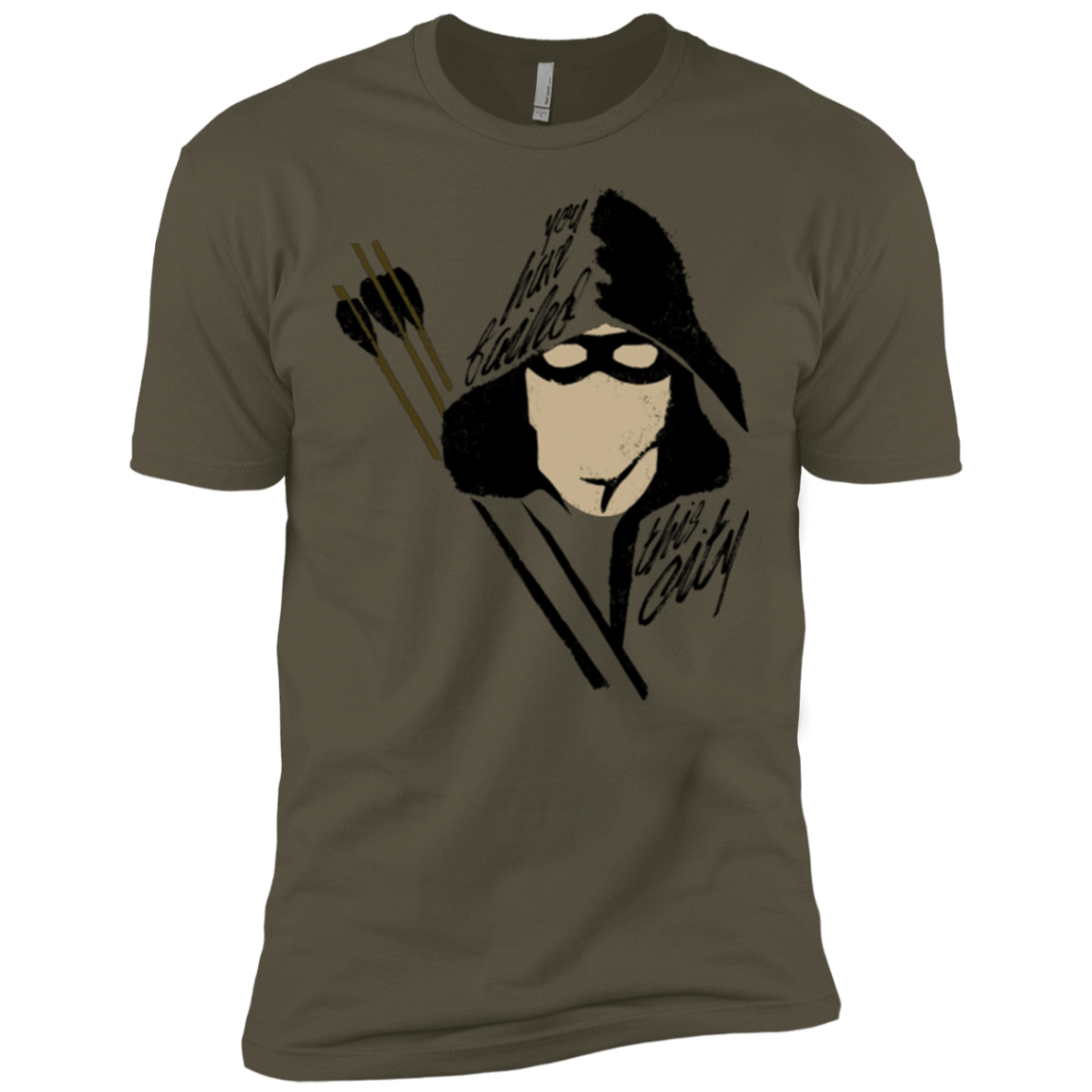 T-Shirts Military Green / X-Small Green Archer Men's Premium T-Shirt