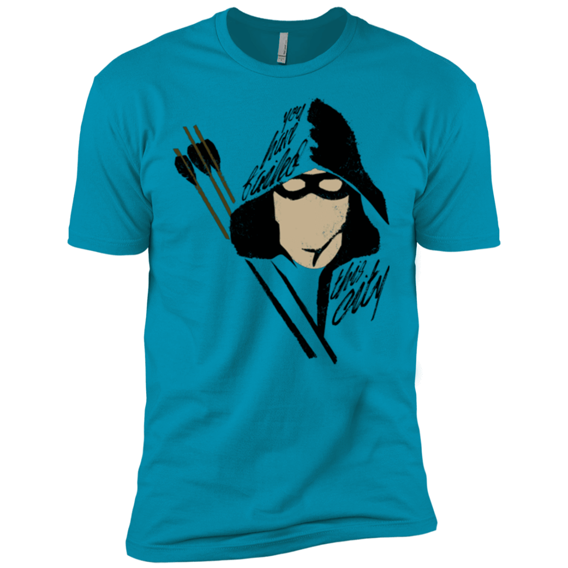 T-Shirts Turquoise / X-Small Green Archer Men's Premium T-Shirt