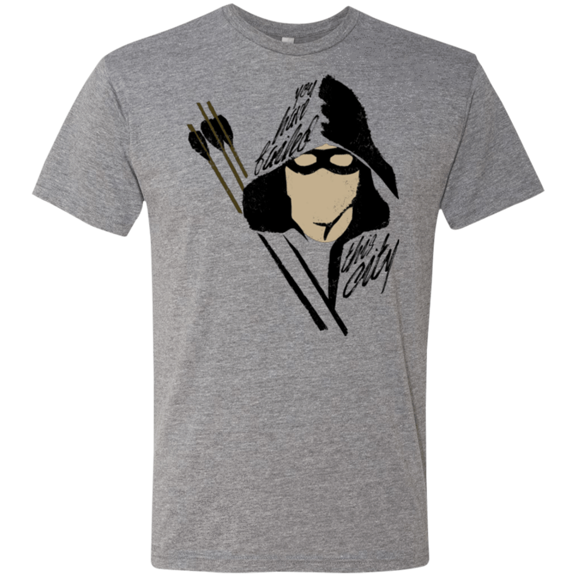 T-Shirts Premium Heather / Small Green Archer Men's Triblend T-Shirt