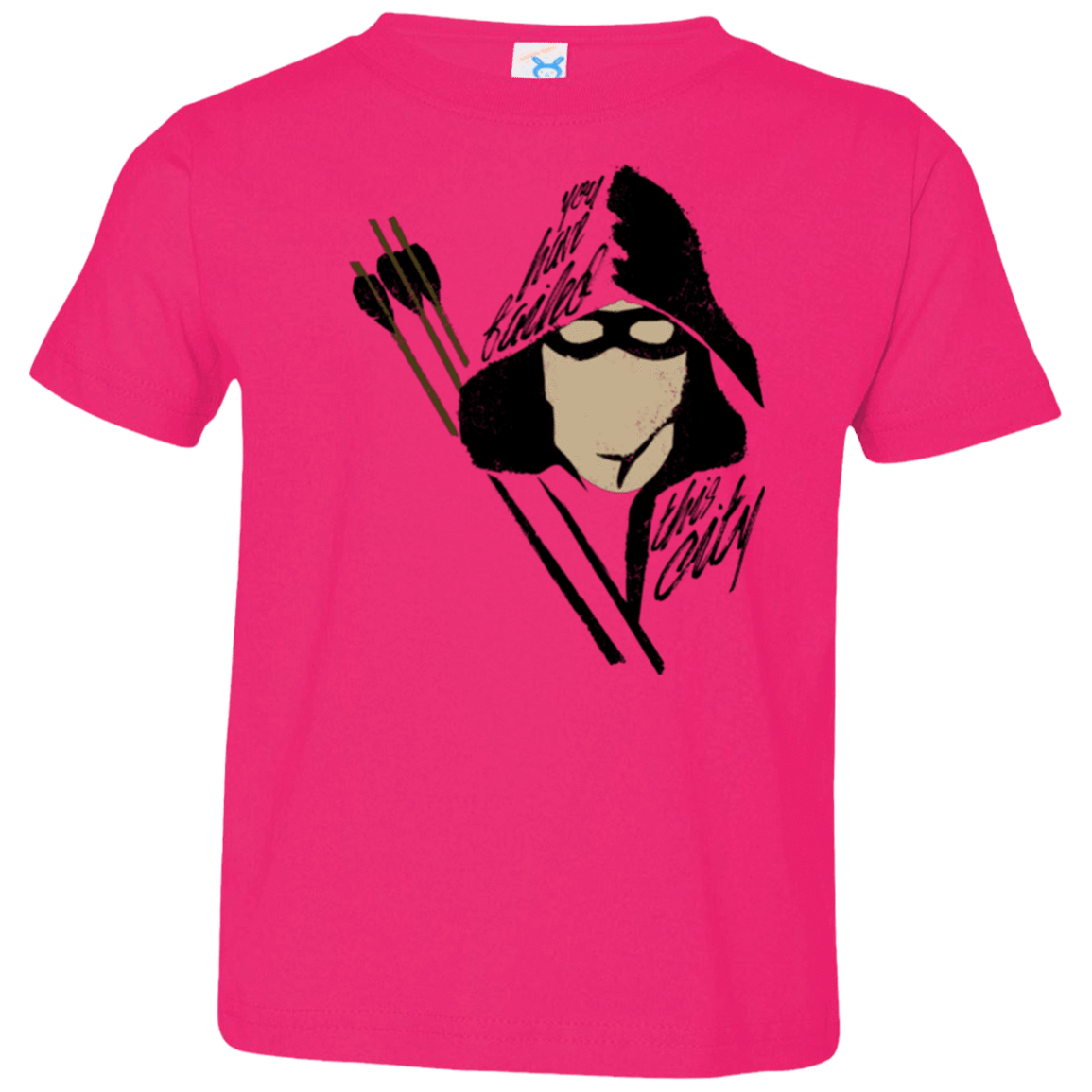 T-Shirts Hot Pink / 2T Green Archer Toddler Premium T-Shirt