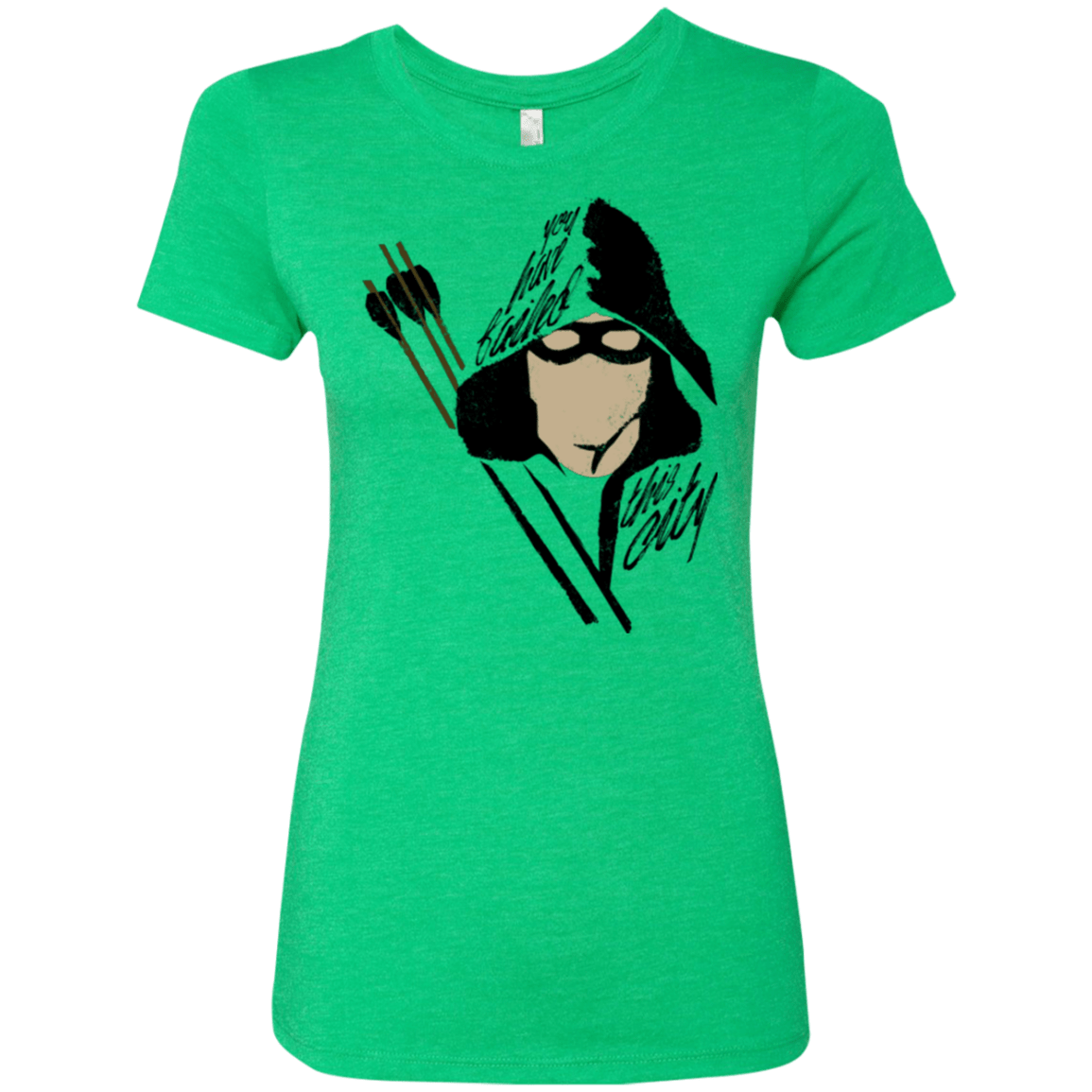 T-Shirts Envy / Small Green Archer Women's Triblend T-Shirt