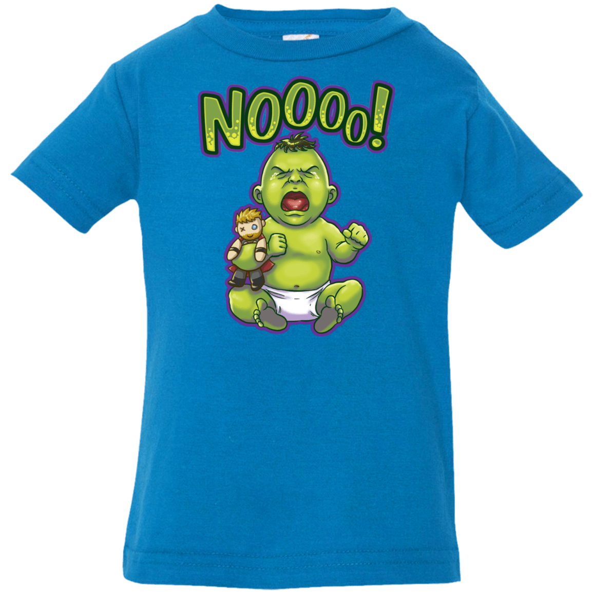 T-Shirts Cobalt / 6 Months Green Crybaby Infant Premium T-Shirt