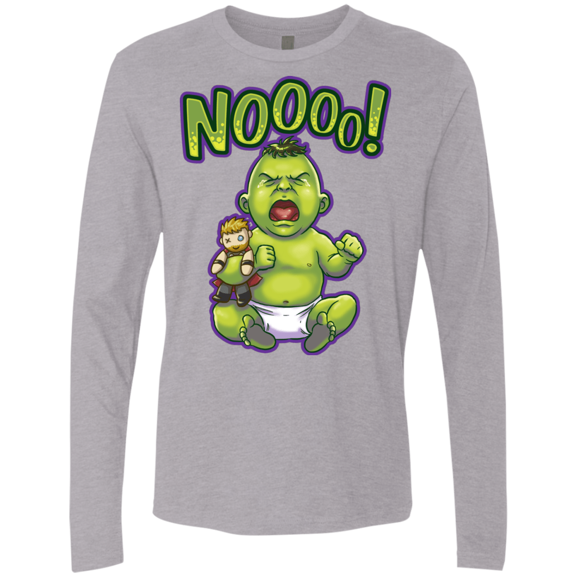 Green Crybaby Men's Premium Long Sleeve