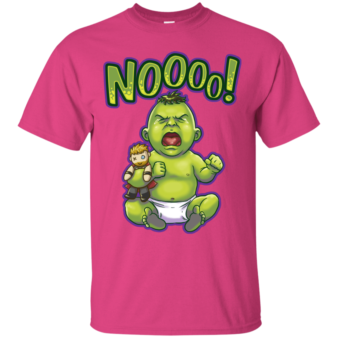 T-Shirts Heliconia / S Green Crybaby T-Shirt