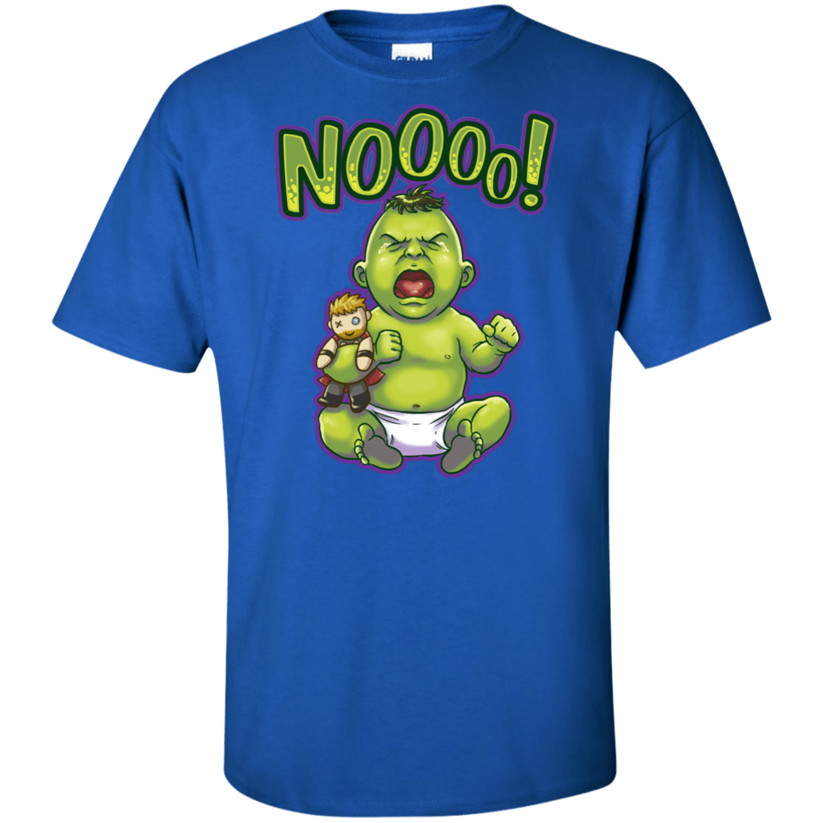 T-Shirts Royal / XLT Green Crybaby Tall T-Shirt