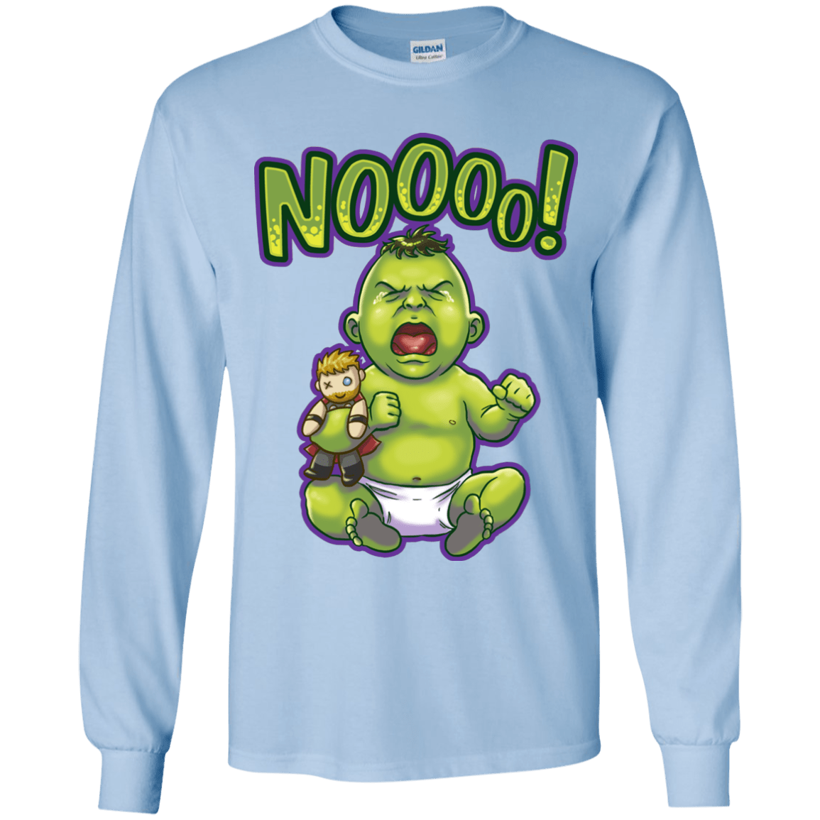 Green Crybaby Youth Long Sleeve T-Shirt