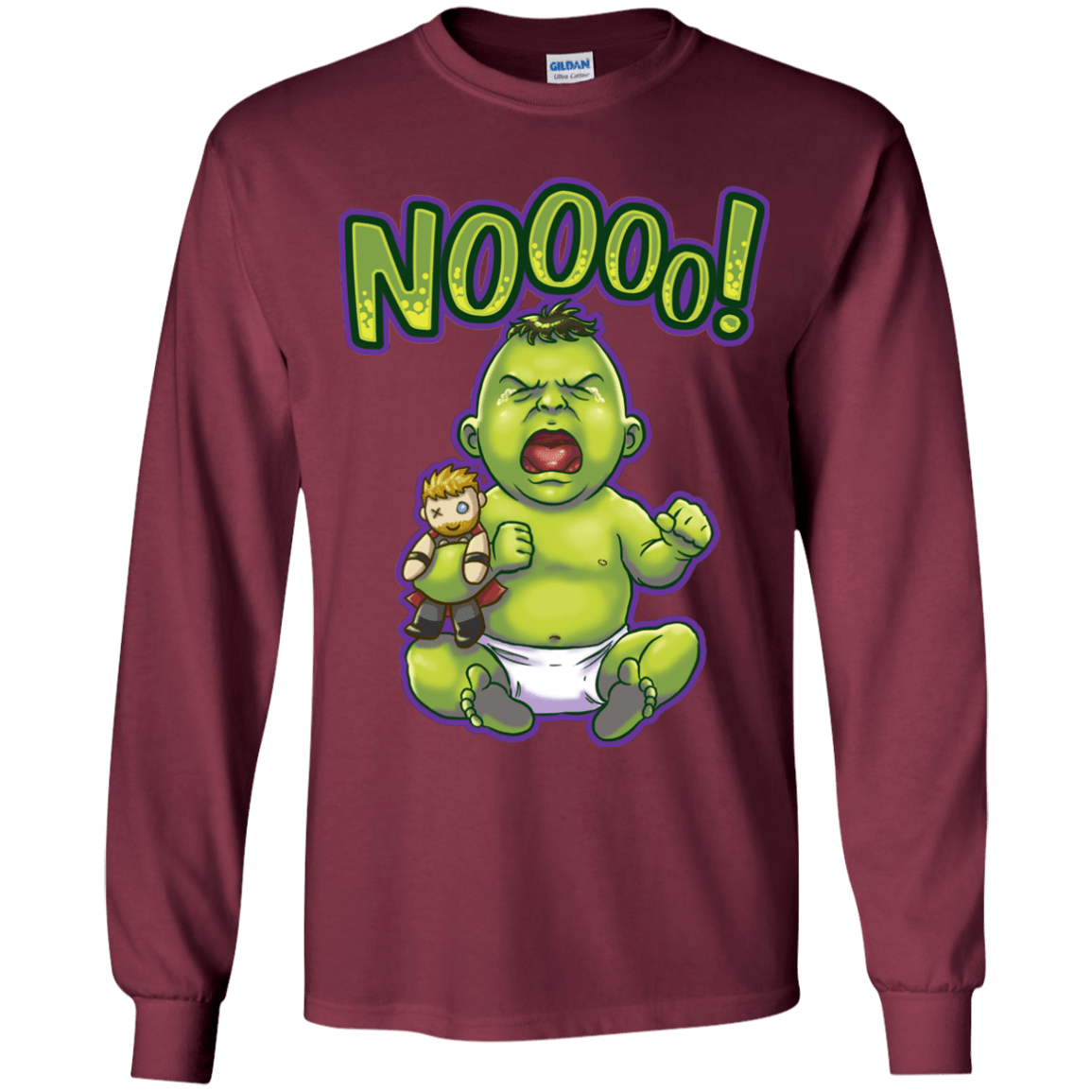 Green Crybaby Youth Long Sleeve T-Shirt