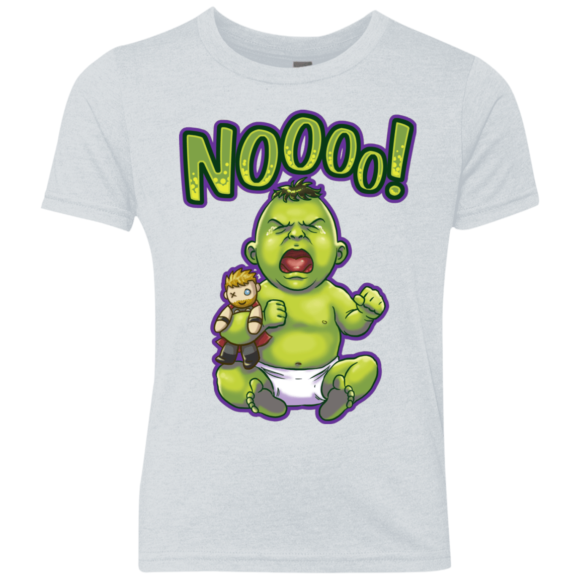 Green Crybaby Youth Triblend T-Shirt
