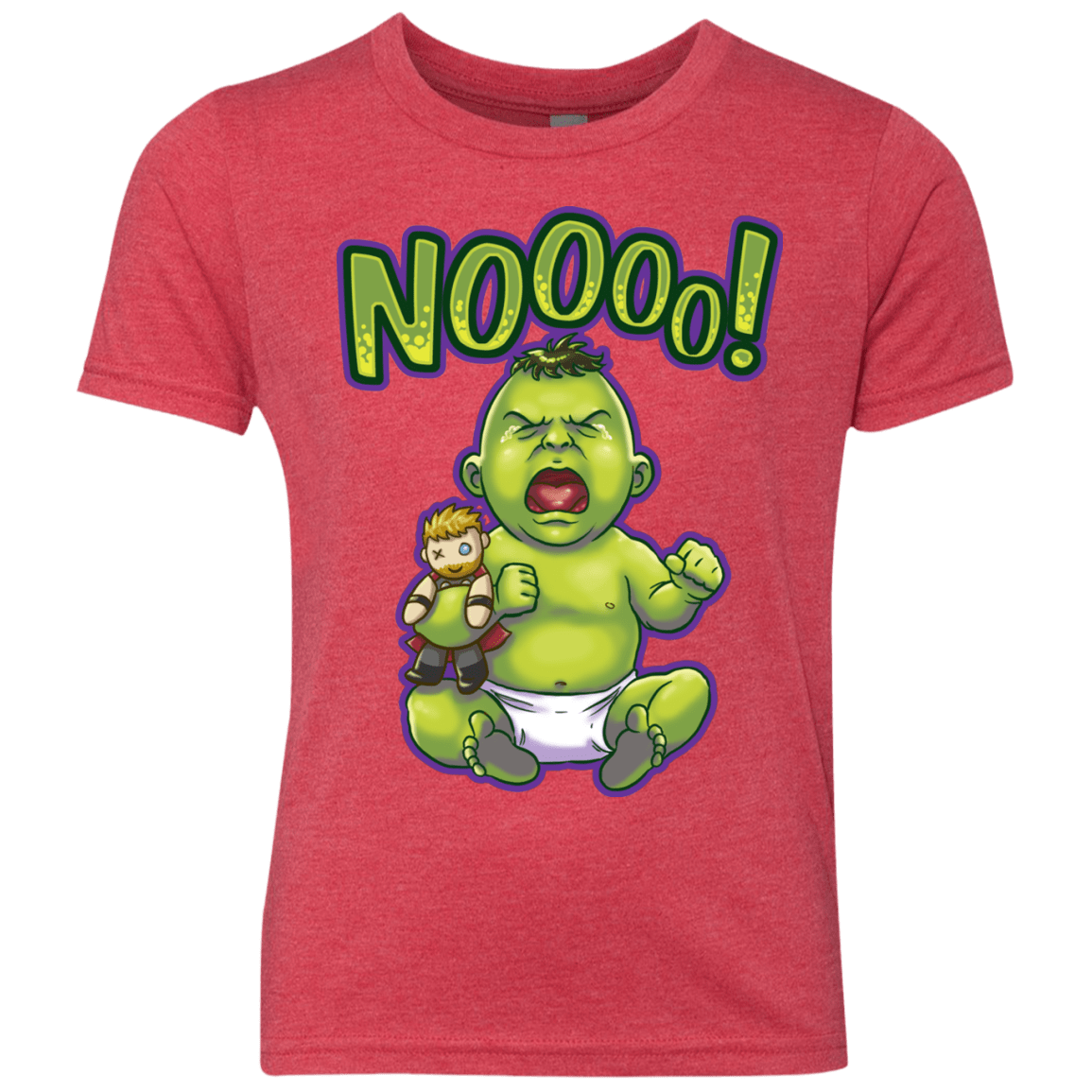 Green Crybaby Youth Triblend T-Shirt