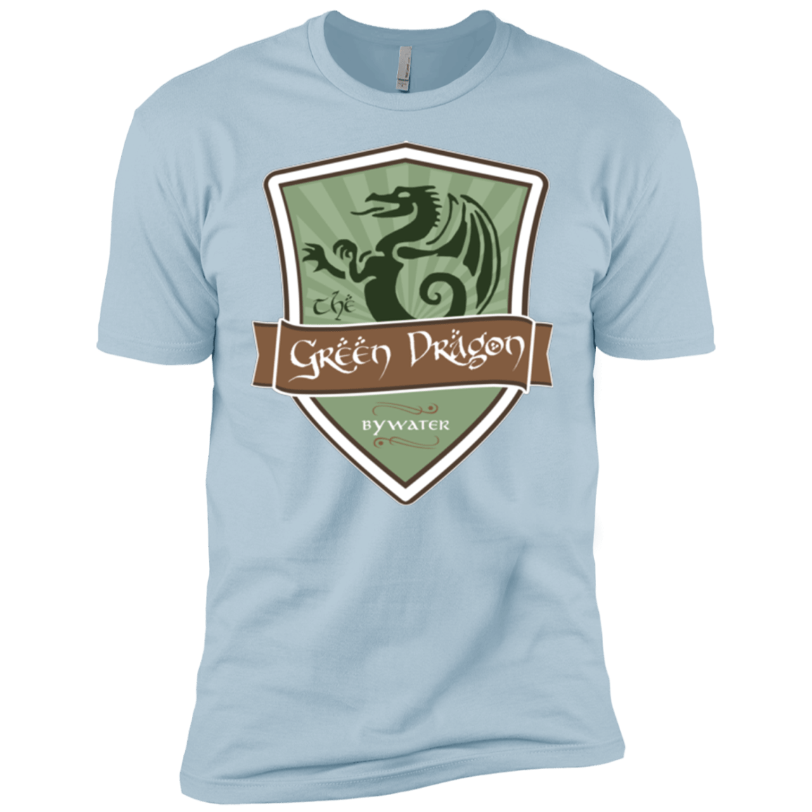 Green Dragon (1) Boys Premium T-Shirt
