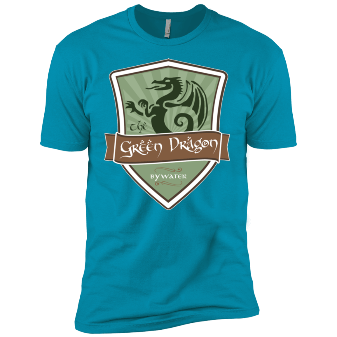 Green Dragon (1) Boys Premium T-Shirt