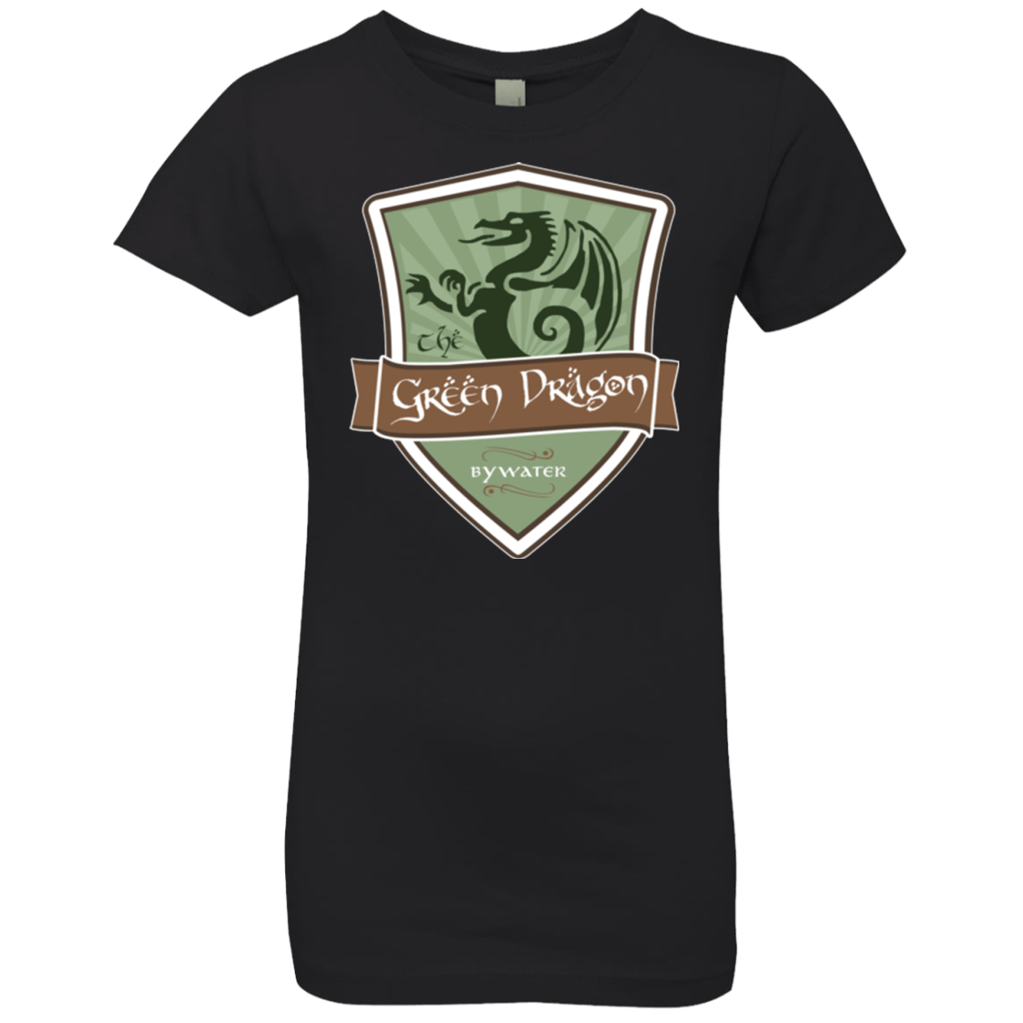 Green Dragon (1) Girls Premium T-Shirt