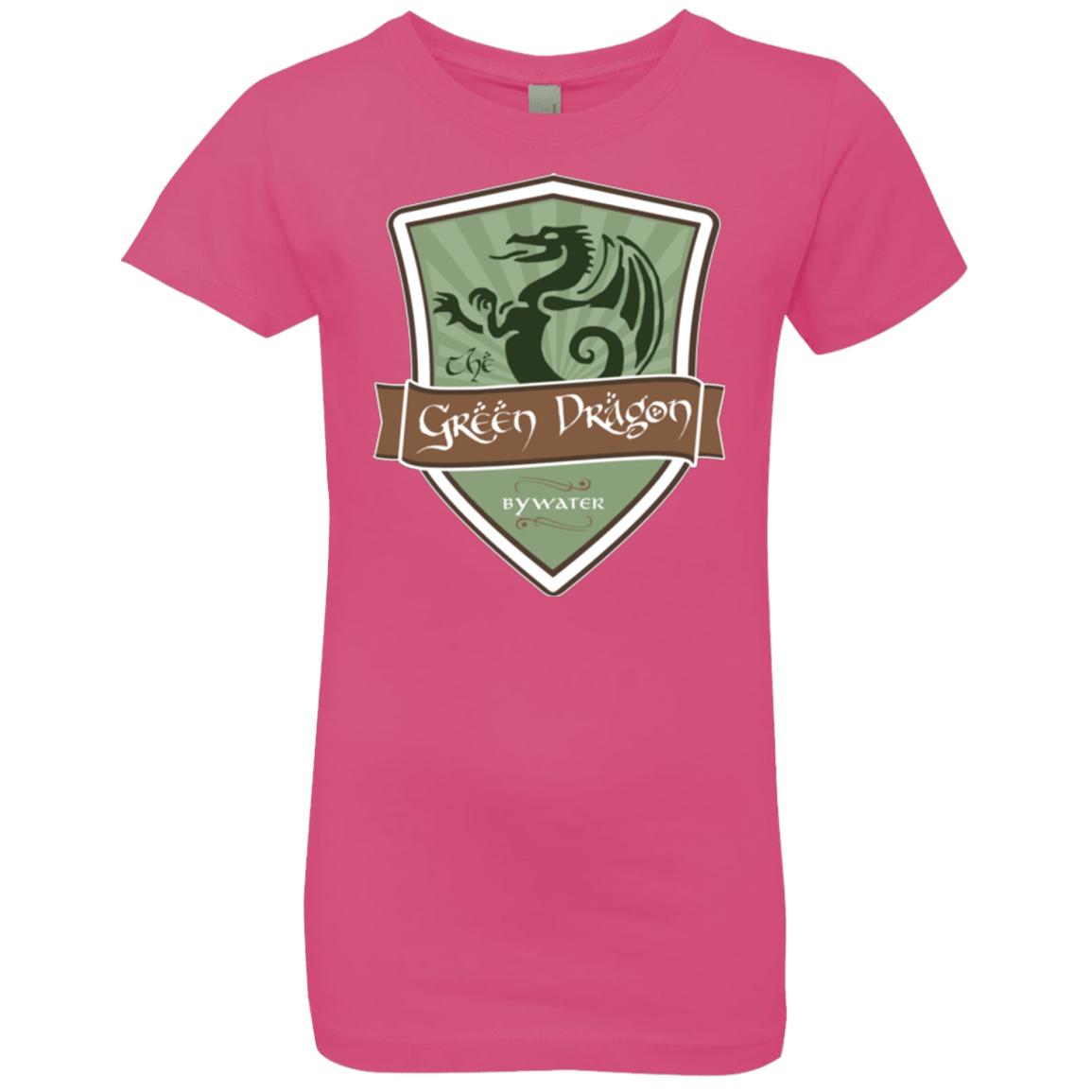 Green Dragon (1) Girls Premium T-Shirt