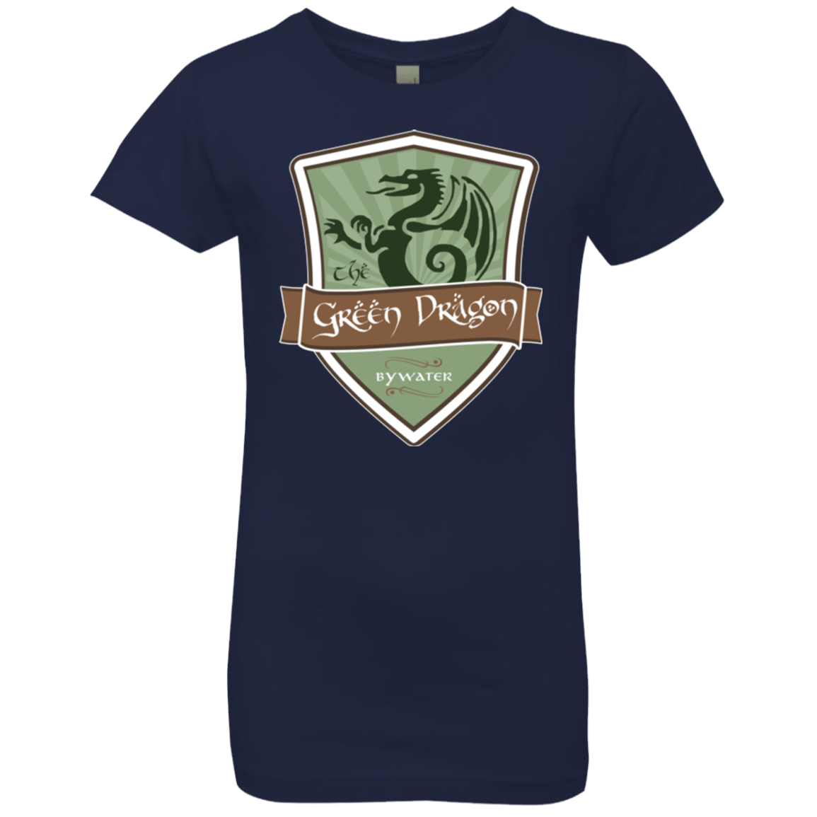 Green Dragon (1) Girls Premium T-Shirt