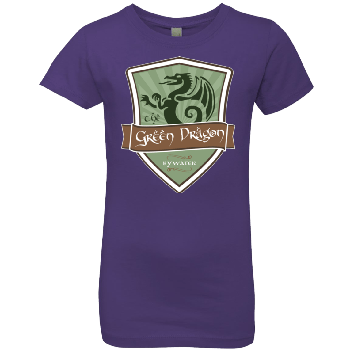 Green Dragon (1) Girls Premium T-Shirt