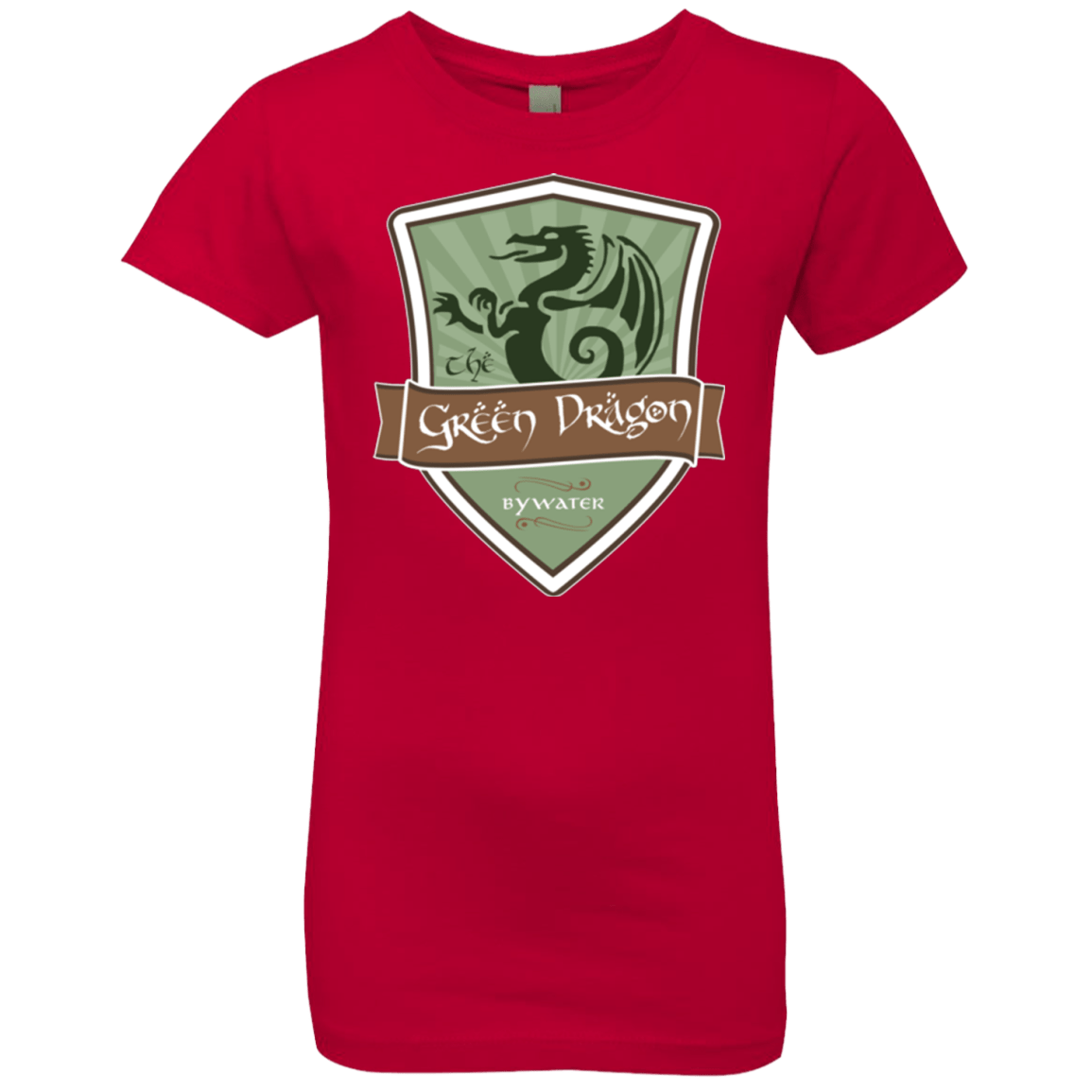 Green Dragon (1) Girls Premium T-Shirt