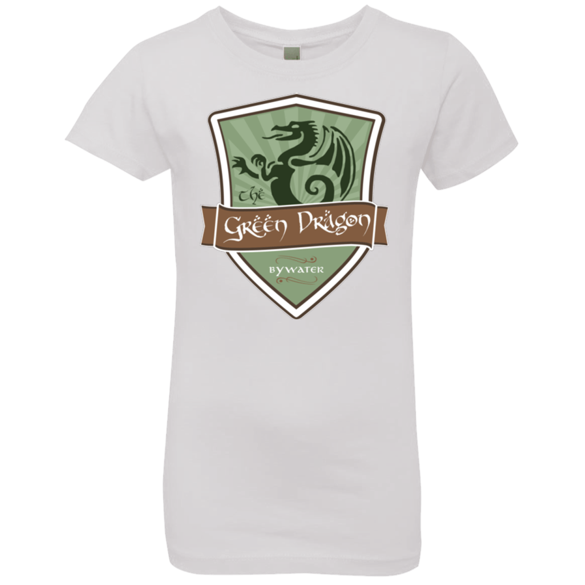 Green Dragon (1) Girls Premium T-Shirt