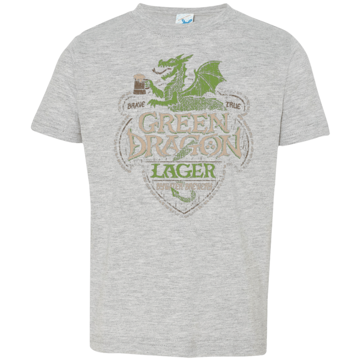 T-Shirts Heather / 2T Green Dragon Toddler Premium T-Shirt