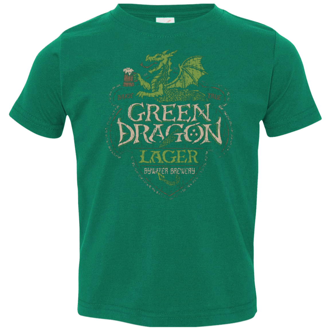 T-Shirts Kelly / 2T Green Dragon Toddler Premium T-Shirt