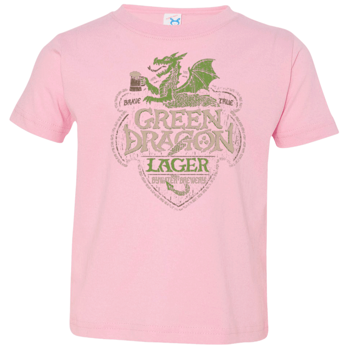 T-Shirts Pink / 2T Green Dragon Toddler Premium T-Shirt
