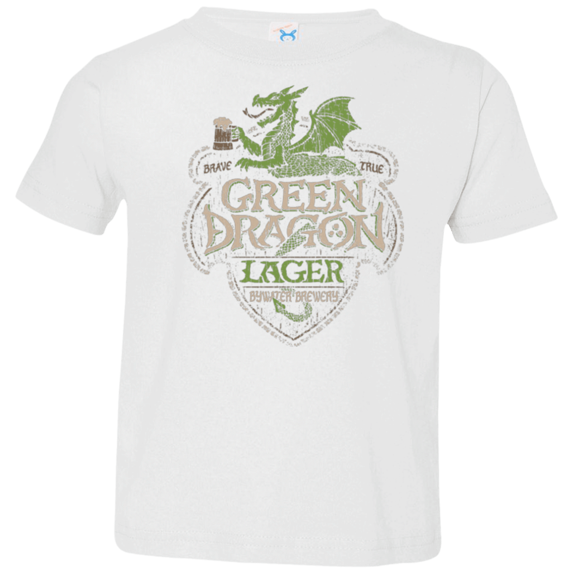T-Shirts White / 2T Green Dragon Toddler Premium T-Shirt