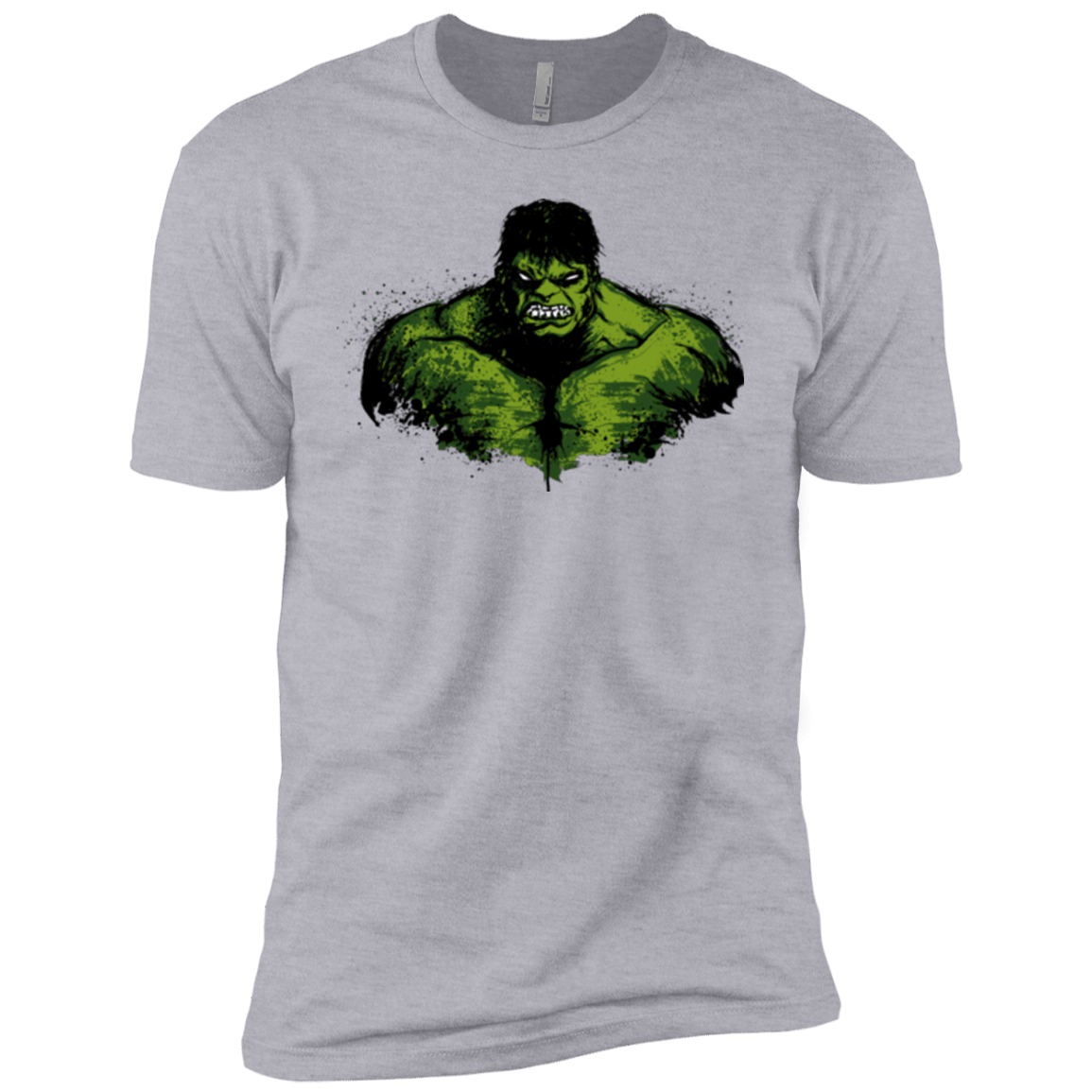 T-Shirts Heather Grey / YXS Green Fury Boys Premium T-Shirt