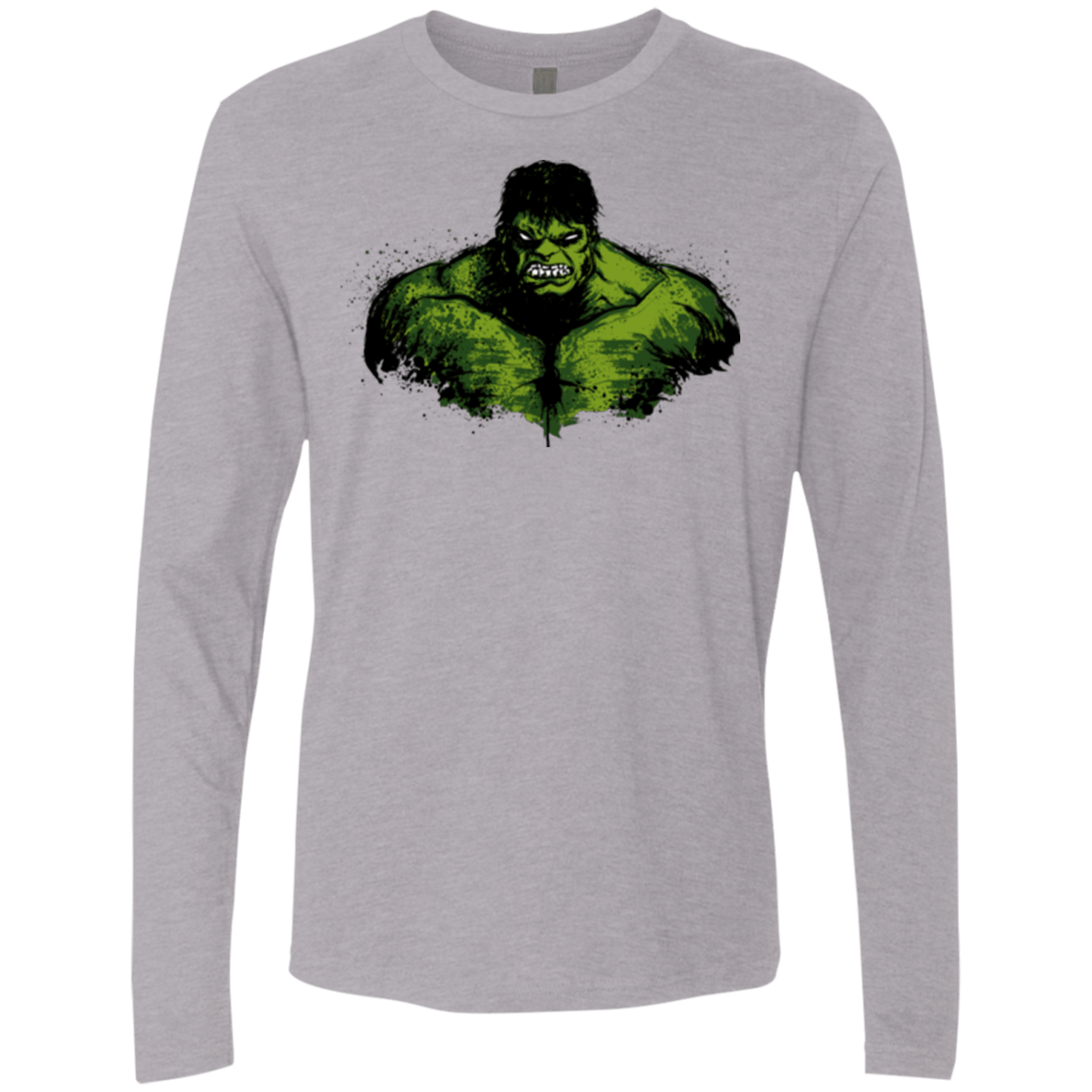 Green Fury Men's Premium Long Sleeve