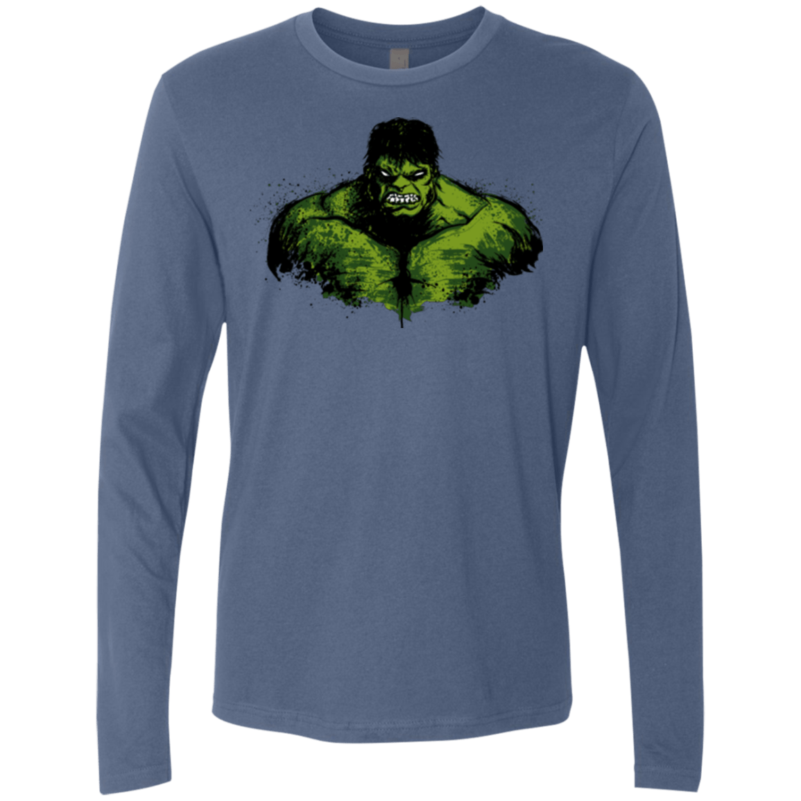 Green Fury Men's Premium Long Sleeve