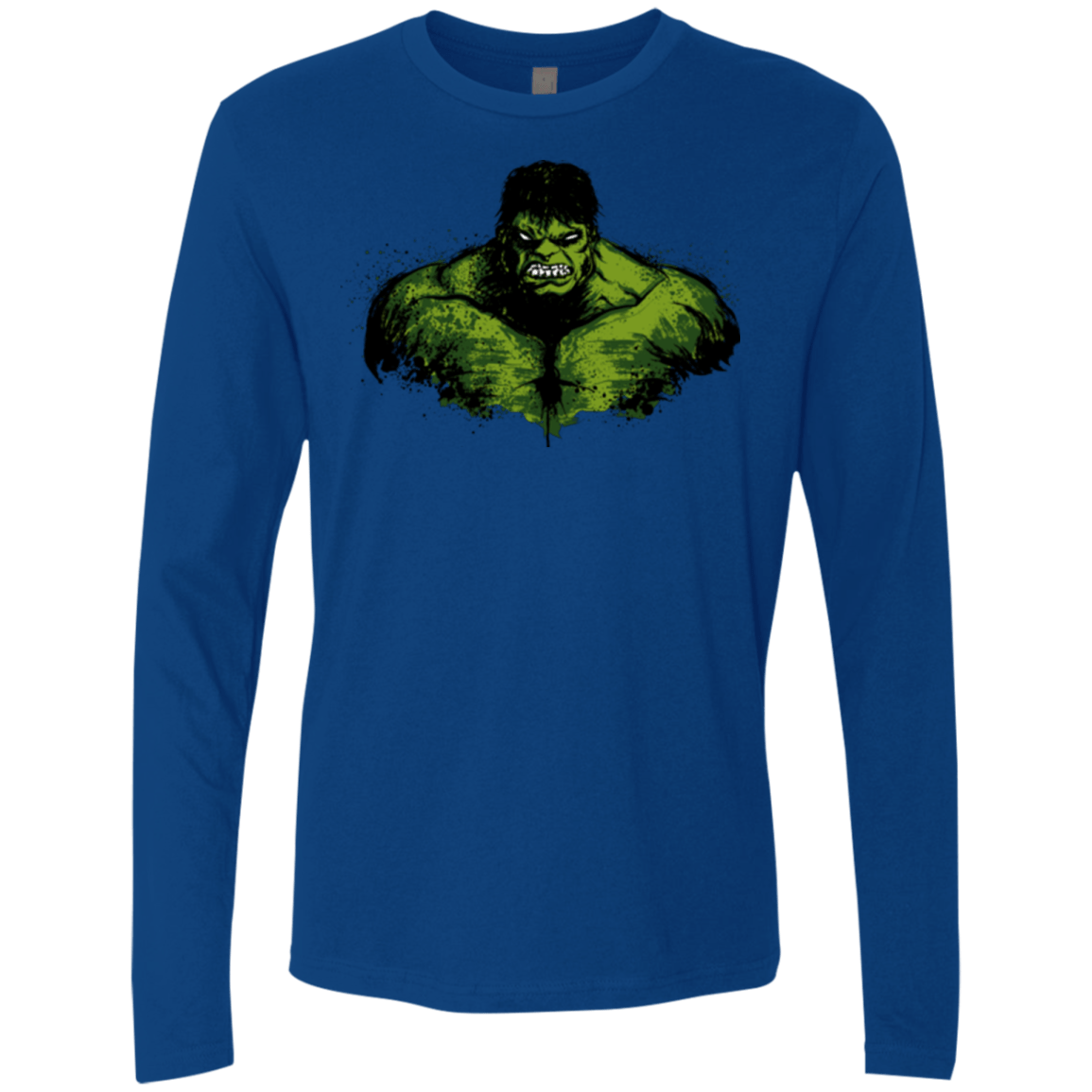 Green Fury Men's Premium Long Sleeve