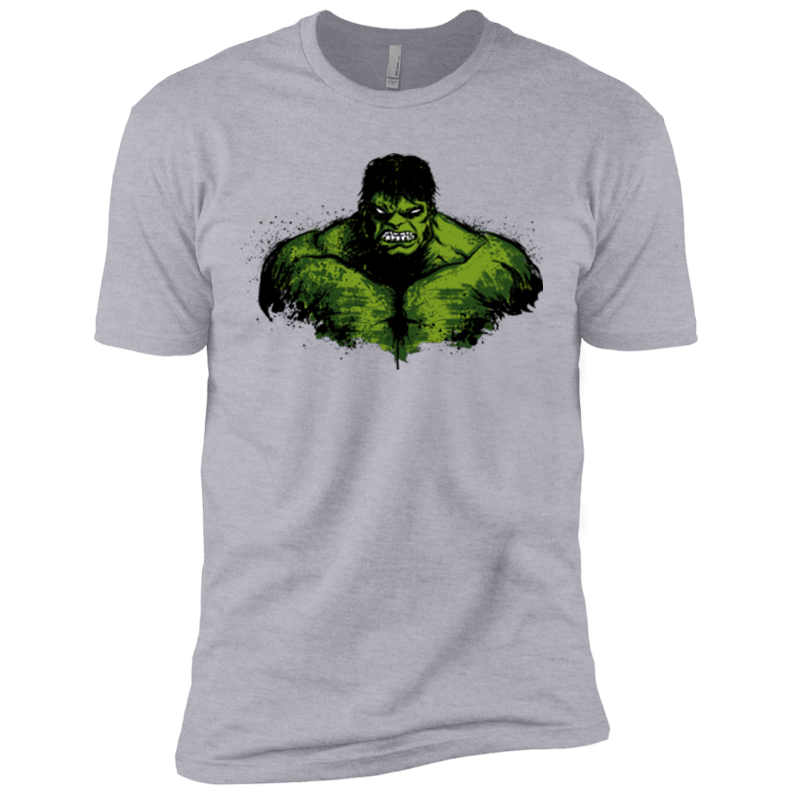 T-Shirts Heather Grey / X-Small Green Fury Men's Premium T-Shirt