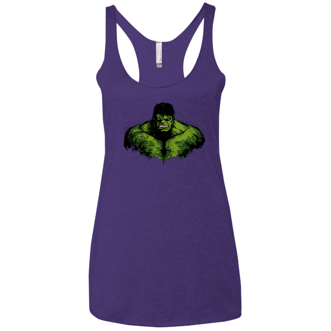 Green Fury Women's Triblend Racerback Tank