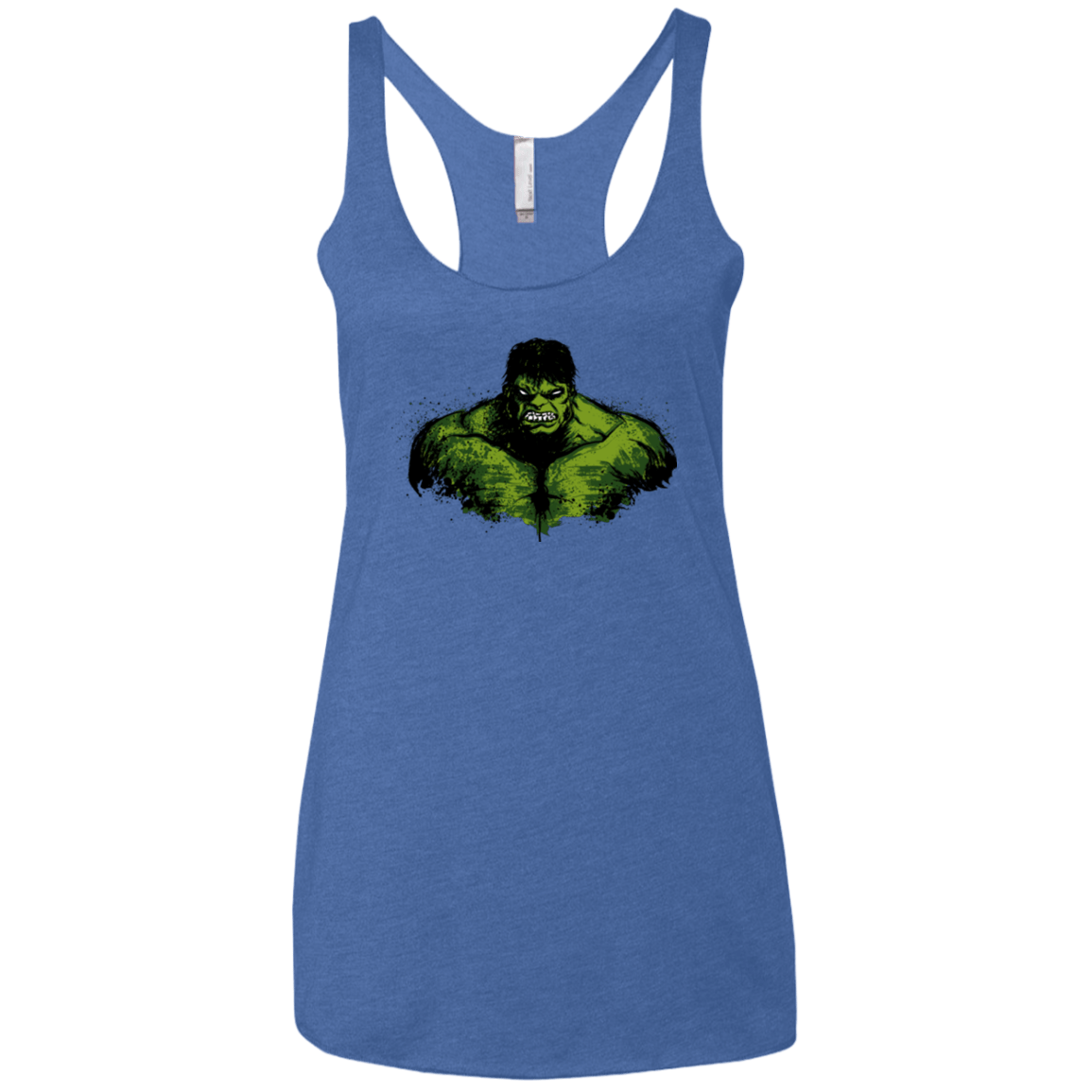 Green Fury Women's Triblend Racerback Tank