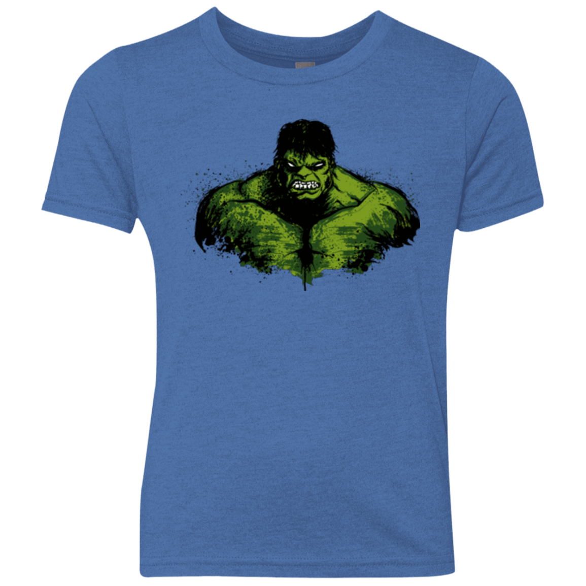 Green Fury Youth Triblend T-Shirt