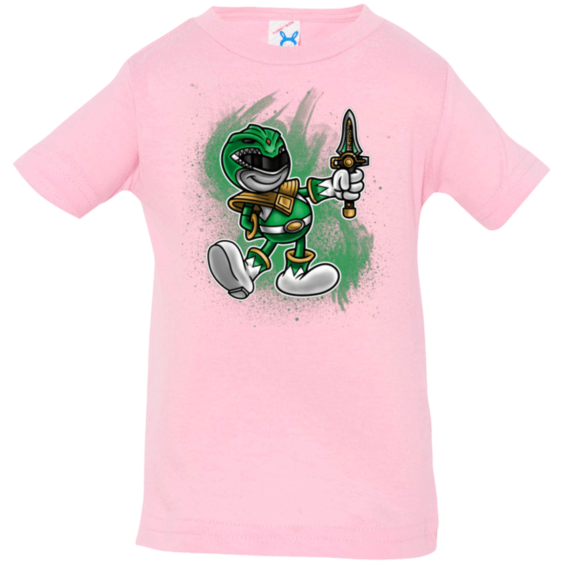 T-Shirts Pink / 6 Months Green Ranger Artwork Infant PremiumT-Shirt