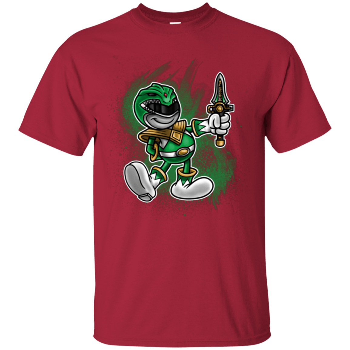 T-Shirts Cardinal / Small Green Ranger Artwork T-Shirt
