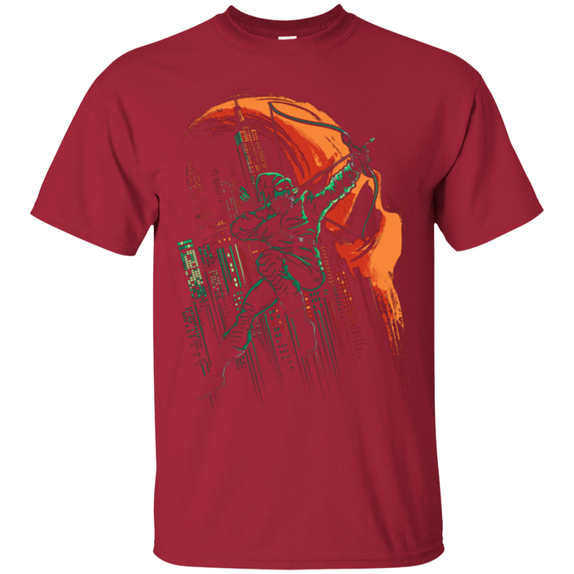 T-Shirts Cardinal / Small Green Vigilance T-Shirt