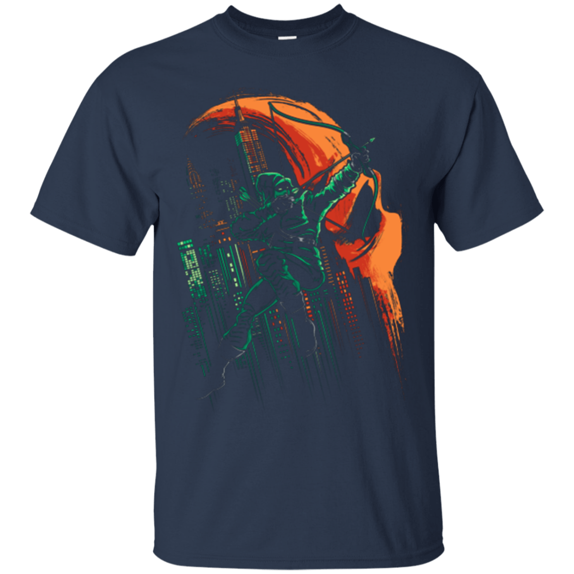 T-Shirts Navy / Small Green Vigilance T-Shirt