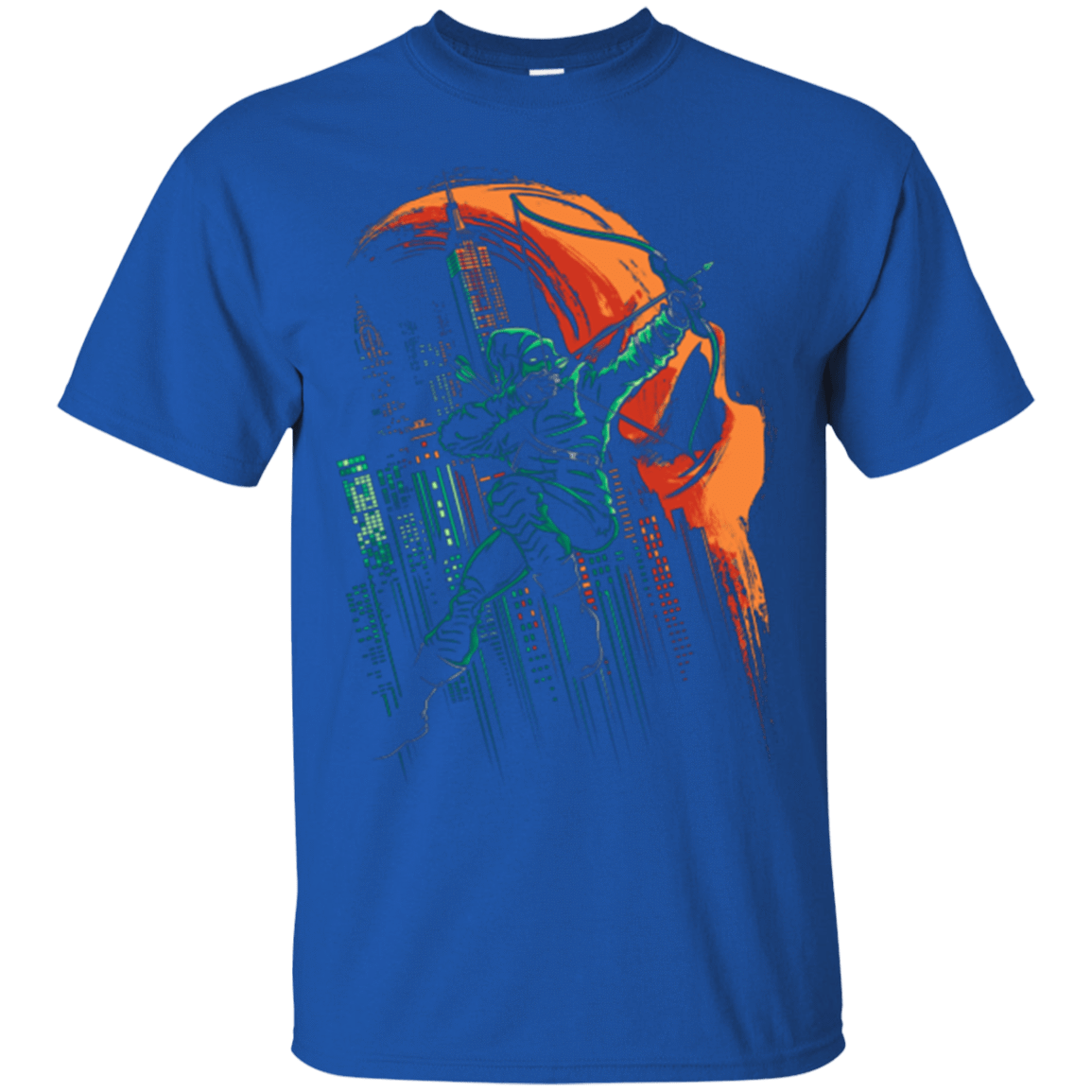 T-Shirts Royal / Small Green Vigilance T-Shirt