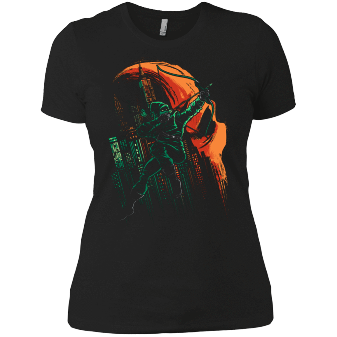 T-Shirts Black / X-Small Green Vigilance Women's Premium T-Shirt