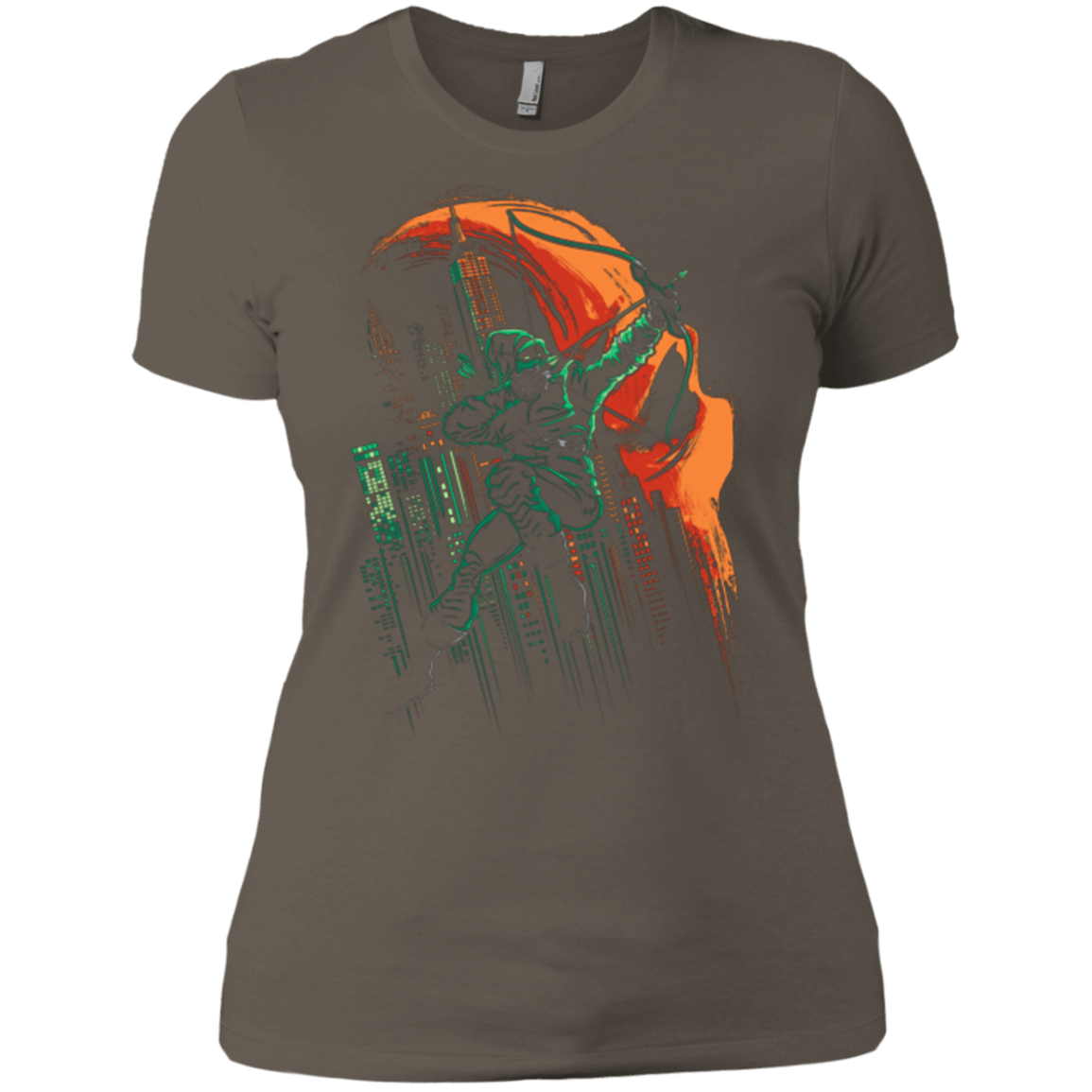 T-Shirts Warm Grey / X-Small Green Vigilance Women's Premium T-Shirt